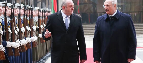 Президент Грузии Георгий Маргвелашвили встретился со своим белорусским коллегой Александром Лукашенко - Sputnik Грузия