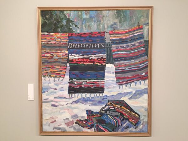 Картина Нателлы Тоидзе Март Картина Нателлы Тоидзе Март - Sputnik Грузия