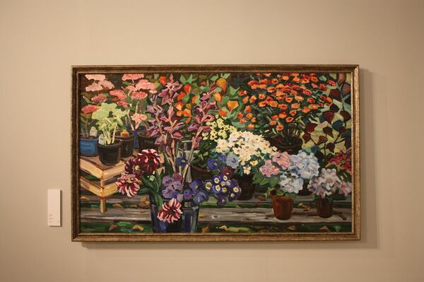 Картина Нателлы Тоидзе Рассада Картина Нателлы Тоидзе Рассада - Sputnik Грузия