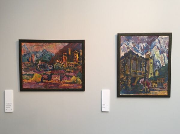 Картины Нателлы Тоидзе Сванетия Картины Нателлы Тоидзе Сванетия - Sputnik Грузия