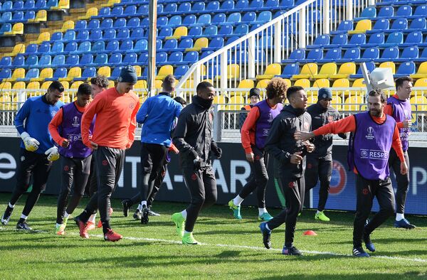 Футбол. Лига Европы. Тренировка ФК Манчестер Юнайтед - Sputnik Грузия