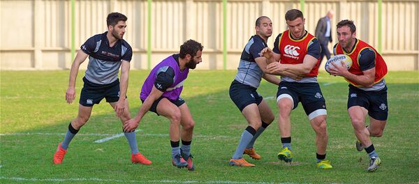 საქართველოს რაგბის ნაკრებმა ღია ვარჯიში ჩაატარ GEO RUGBY საქართველოს რაგბის ნაკრებმა ღია ვარჯიში ჩაატარ GEO RUGBY - Sputnik საქართველო