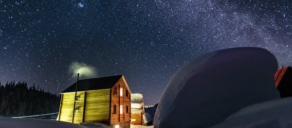 Курорт Бахмаро в снегу - Sputnik Грузия