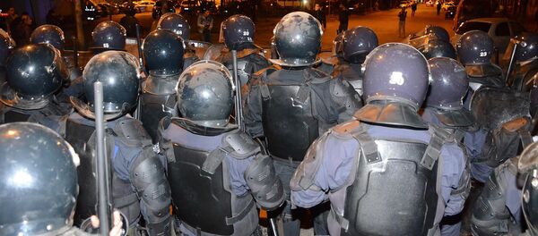 Полицейский спецназ был выведен на улицы Батуми для подавления беспорядков - Sputnik Грузия