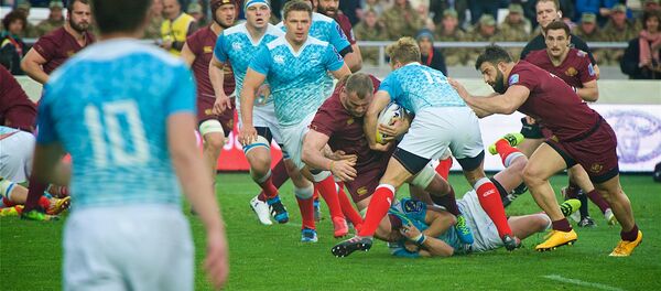 Регби: победа сборной Грузии в поединке с Россией - Sputnik Грузия