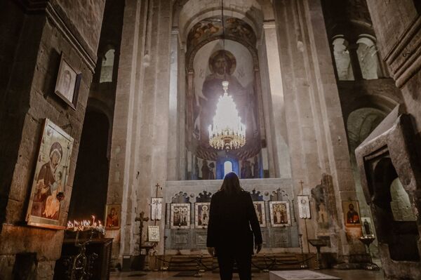 ჯესპერ ბლექი სვეტიცხოველში ჯესპერ ბლექი სვეტიცხოველში - Sputnik საქართველო