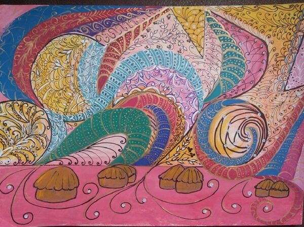 ლია მელიქიშვილის ნახატი ლია მელიქიშვილის ნახატი - Sputnik საქართველო