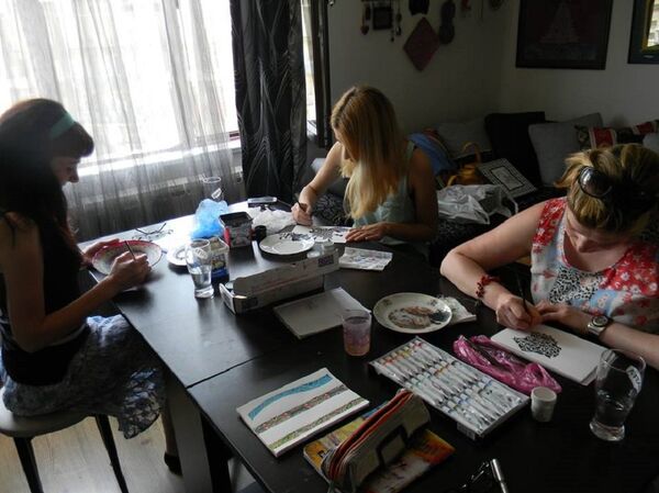 მეგი გვენეტაძის მოსწავლეები მეგი გვენეტაძის მოსწავლეები - Sputnik საქართველო