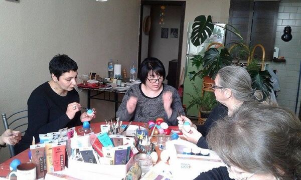 ხატვის გაკვეთილზე ხატვის გაკვეთილზე - Sputnik საქართველო