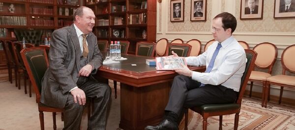 Николай Свентицкий и Владимир Мединский - Sputnik Грузия