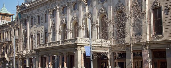 შოთა რუთაველის სახელობის თბილისის სახელმწიფო აკადემიური თეატრი შოთა რუთაველის სახელობის თბილისის სახელმწიფო აკადემიური თეატრი - Sputnik საქართველო