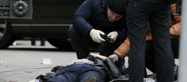 კრიმინალისტები მკვლელობის ადგილზე - Sputnik საქართველო