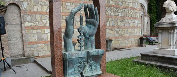 მთაწმინდის პანთეონი მთაწმინდის პანთეონი - Sputnik საქართველო