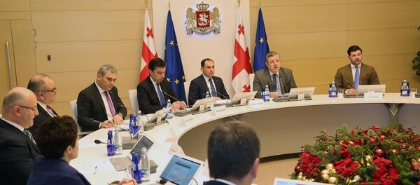 მთავრობის სხდომა მთავრობის სხდომა - Sputnik საქართველო