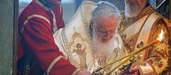საქართველოს კათოლიკოს-პატრიარქი ილია მეორე საქართველოს კათოლიკოს-პატრიარქი ილია მეორე - Sputnik საქართველო