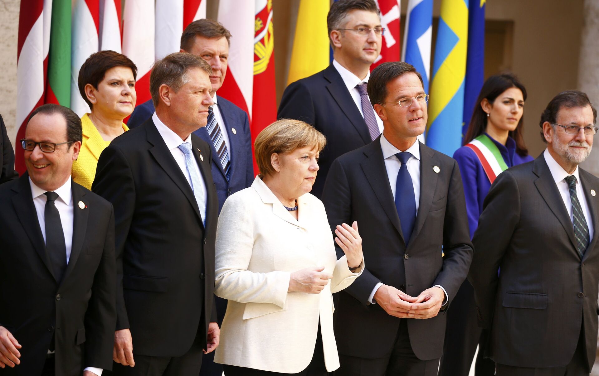 Западные европейцы. Лидеры Евросоюза. Главы государств ЕС. Политики Европы.