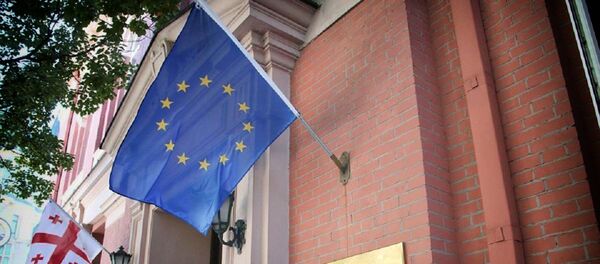 Вход в здание Конституционного суда Грузии - Sputnik Грузия