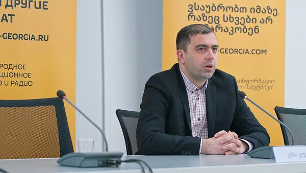 Лидер партии Свободная Грузия Каха Кукава - Sputnik Грузия