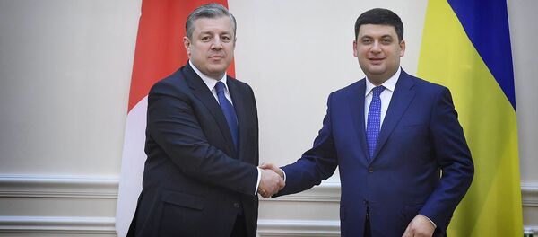 გიორგი კვირიკაშვილი და ვლადიმირ გროისმანი გიორგი კვირიკაშვილი და ვლადიმირ გროისმანი - Sputnik საქართველო