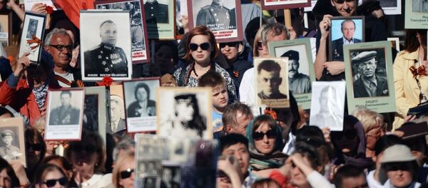 Акция Бессмертный полк в России - Sputnik Грузия