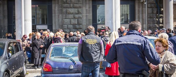 საპროტესტო აქცია მეტრო მარჯანიშვილთან საპროტესტო აქცია მეტრო მარჯანიშვილთან - Sputnik საქართველო