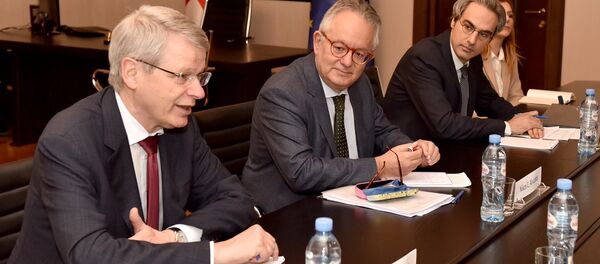 ვენეციის კომისიის დელეგაცია ვენეციის კომისიის დელეგაცია - Sputnik საქართველო