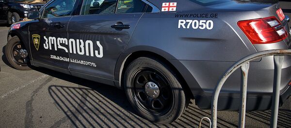 Полицейская патрульная машина Полицейская патрульная машина - Sputnik Грузия