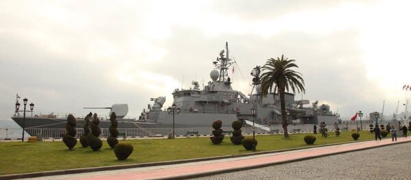 თურქეთის სამხედრო–საზღვაო ძალების გემი თურქეთის სამხედრო–საზღვაო ძალების გემი - Sputnik საქართველო