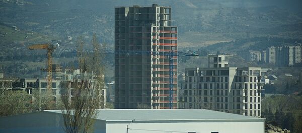 Строительство новых жилых домов в столице Грузии - Sputnik Грузия