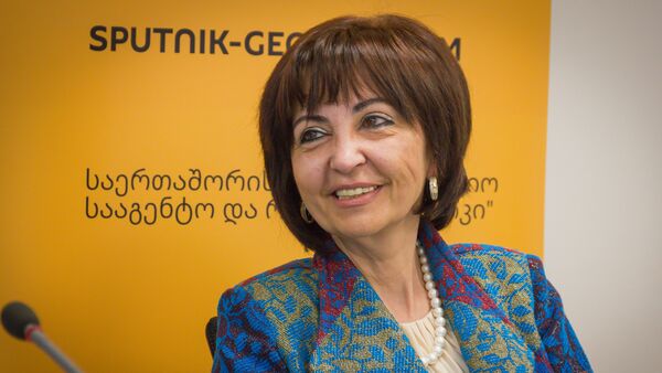 Доктор филологических наук, профессор Грузинского технического университета Жанетта Вардзелашвили - Sputnik Грузия