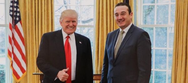 Дональд Трамп и Давид Бакрадзе - Sputnik Грузия