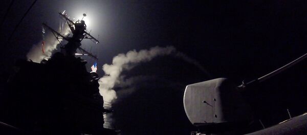 Удар ракетного эсминеца США по Сирии - Sputnik Грузия
