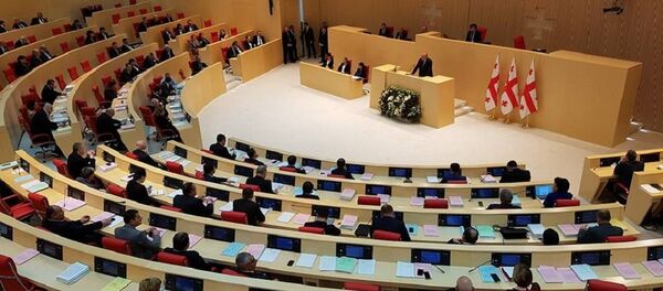 პრეზიდენტის გამოსვლა პარლამენტში პრეზიდენტის გამოსვლა პარლამენტში - Sputnik საქართველო