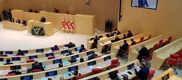 პრეზიდენტის გამოსვლა პარლამენტში - Sputnik საქართველო