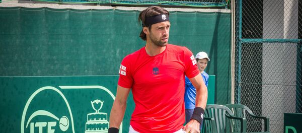 Грузинский теннисист Николоз Басилашвили - Sputnik Грузия