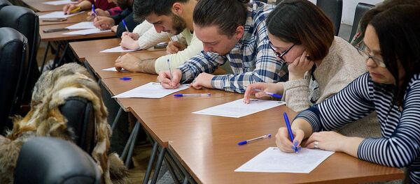 ტოტალური კარნახის 2017–ის მონაწილეები თბილისში ტოტალური კარნახის 2017–ის მონაწილეები თბილისში - Sputnik საქართველო