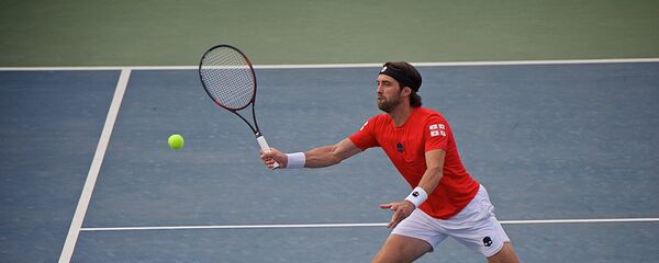 Грузинский теннисист Николоз Басилашвили - Sputnik Грузия