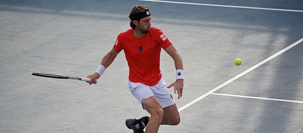 Грузинский теннисист Николоз Басилашвили - Sputnik Грузия