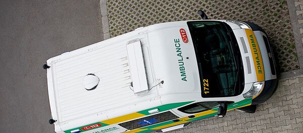 Бригада Скорой медицинской помощи на выезде - Sputnik Грузия