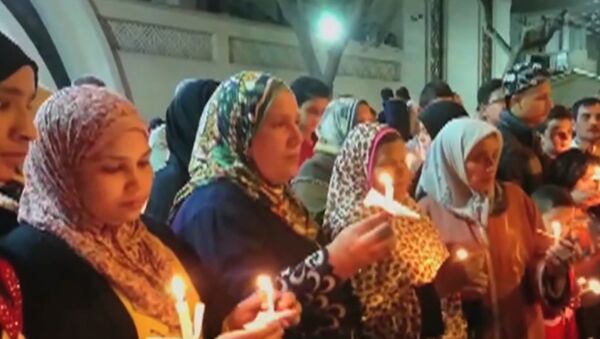 В Египте зажгли свечи в память о жертвах терактов - Sputnik Грузия