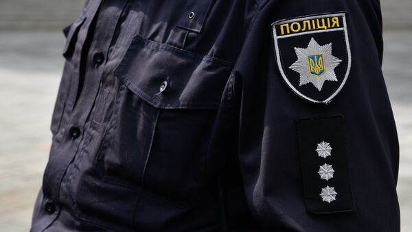 Сотрудники Украинской полиции в Киеве - Sputnik Грузия
