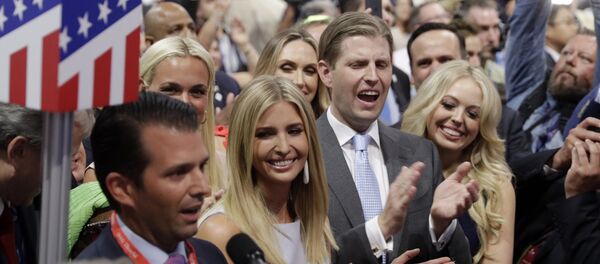 ივანკა და ერიკა ტრამპები ივანკა და ერიკა ტრამპები - Sputnik საქართველო