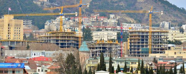 მშენებლობები თბილისში მშენებლობები თბილისში - Sputnik საქართველო