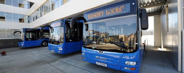 ახალი ავტობუსები თბილისში ახალი ავტობუსები თბილისში - Sputnik საქართველო