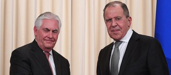 Госсекретарь США Рекс Тиллерсон и министра иностранных дел РФ Сергей Лавров - Sputnik Грузия