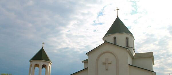 Храм Георгия Победоносца в поселке Царицын в Волгограде - Sputnik Грузия