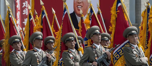 სამხედრო აღლუმი ჩრდილოეთ კორეაში სამხედრო აღლუმი ჩრდილოეთ კორეაში - Sputnik საქართველო