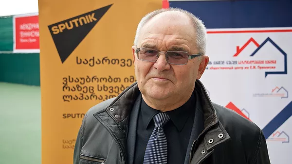 Советник исполнительного директора Фонда поддержки публичной дипломатии им. Горчакова Валерий Канторов - Sputnik Грузия