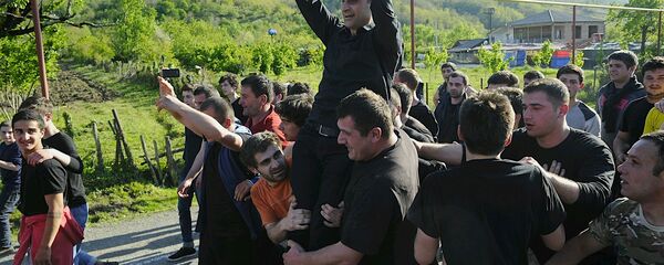 Игра в лело в селе Шухути - Sputnik Грузия