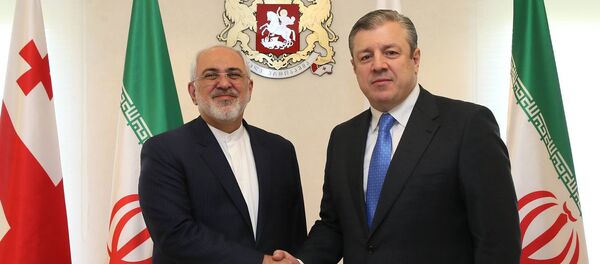 ირანის საგარეო საქმეთა მინისტრი და საქართველოს პრემიერ-მინისტრი ირანის საგარეო საქმეთა მინისტრი და საქართველოს პრემიერ-მინისტრი - Sputnik საქართველო